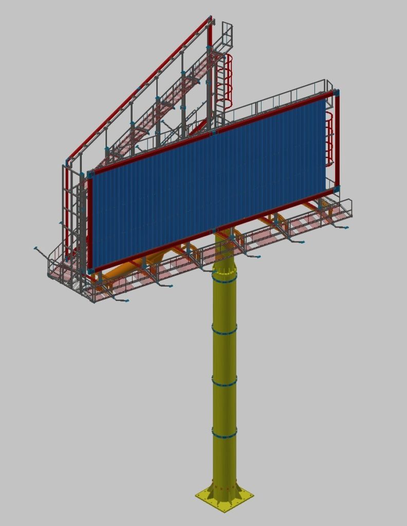 SIGN STRUCTURE 6х15