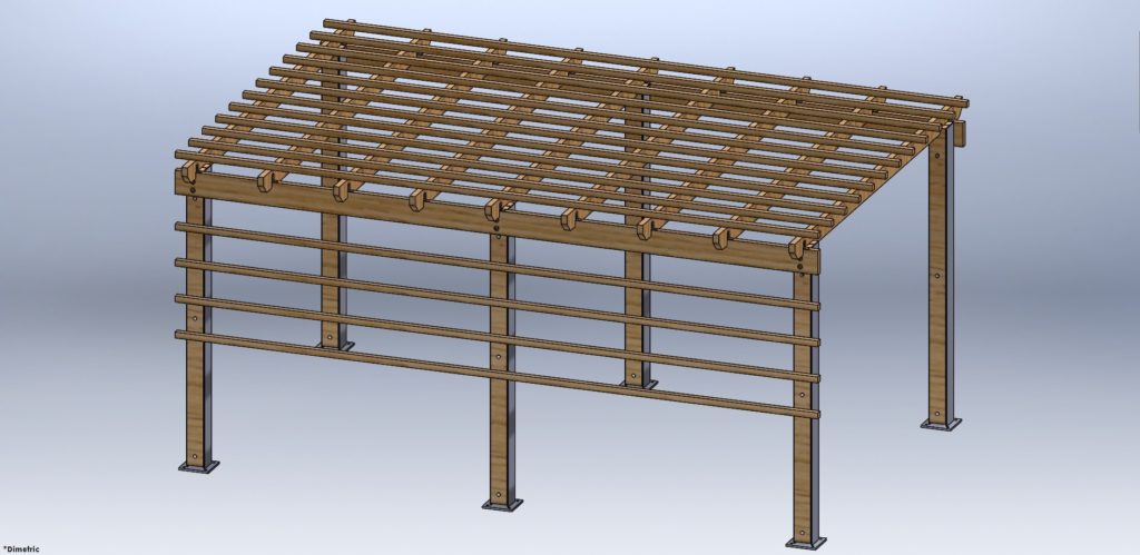 TIMBER PERGOLA